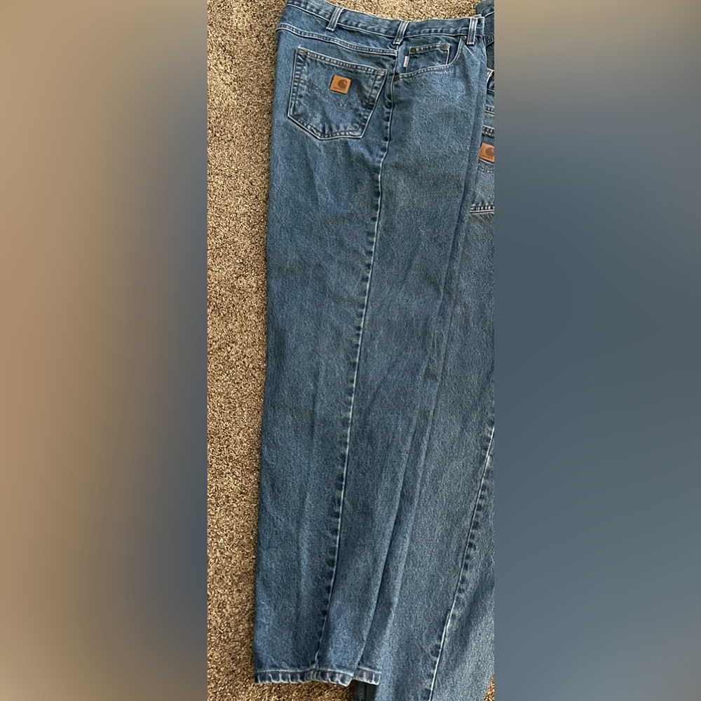 Mens Carhartt Like New Jeans Size 40X32